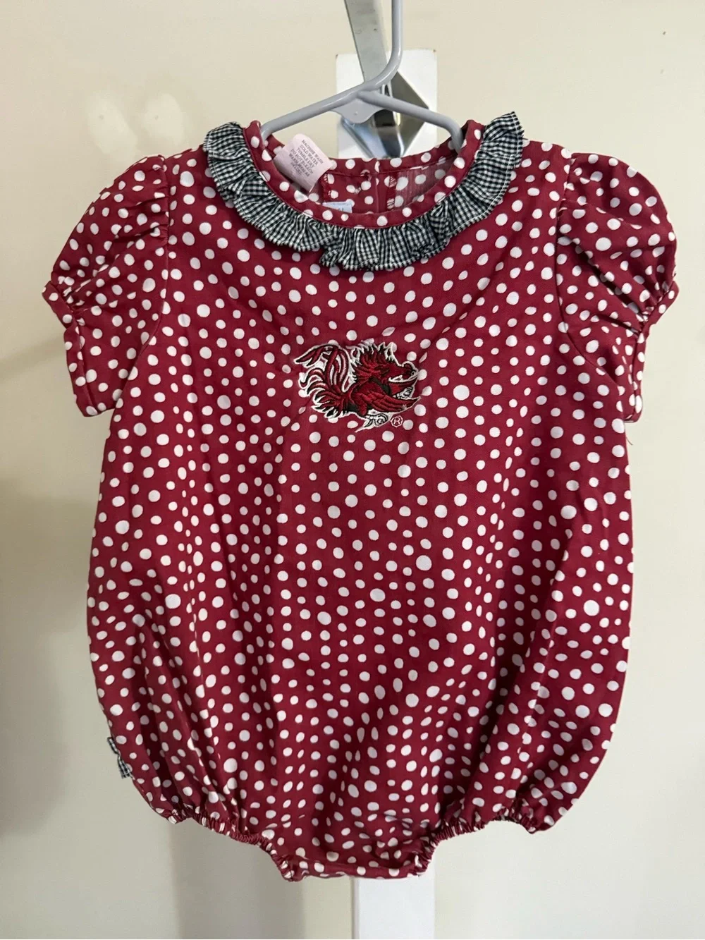 Vive la Fete University of South Carolina Gamecocks Bubble Romper